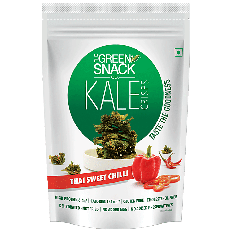 The Green Snack Co. Kale Crisps - Thai Sweet Chilli