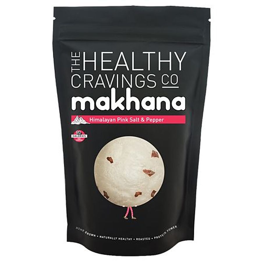 The Healthy Cravings Co. Makhana - Himalayan Pink Salt & Pepper