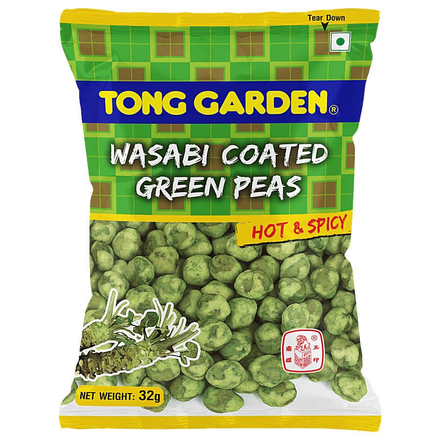 Tong Garden Wasabi Coated Green Peas - Hot & Spicy