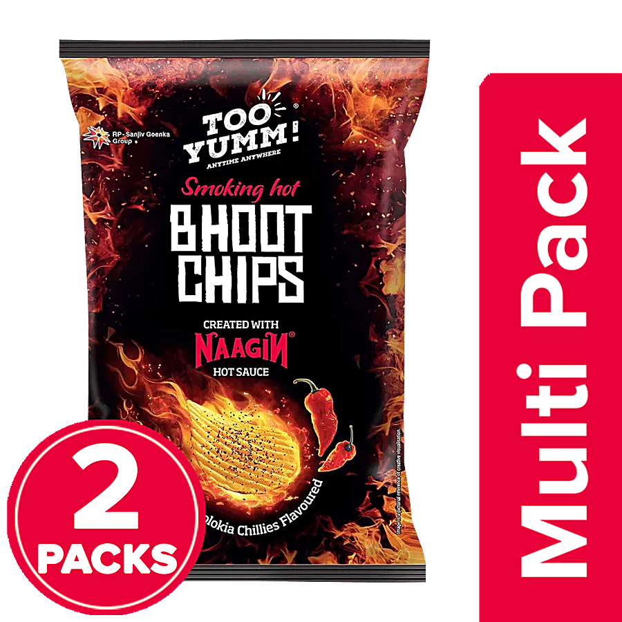 Too Yumm! Bhoot Potato Chips - Bhut Jolokia Chillies Flavour