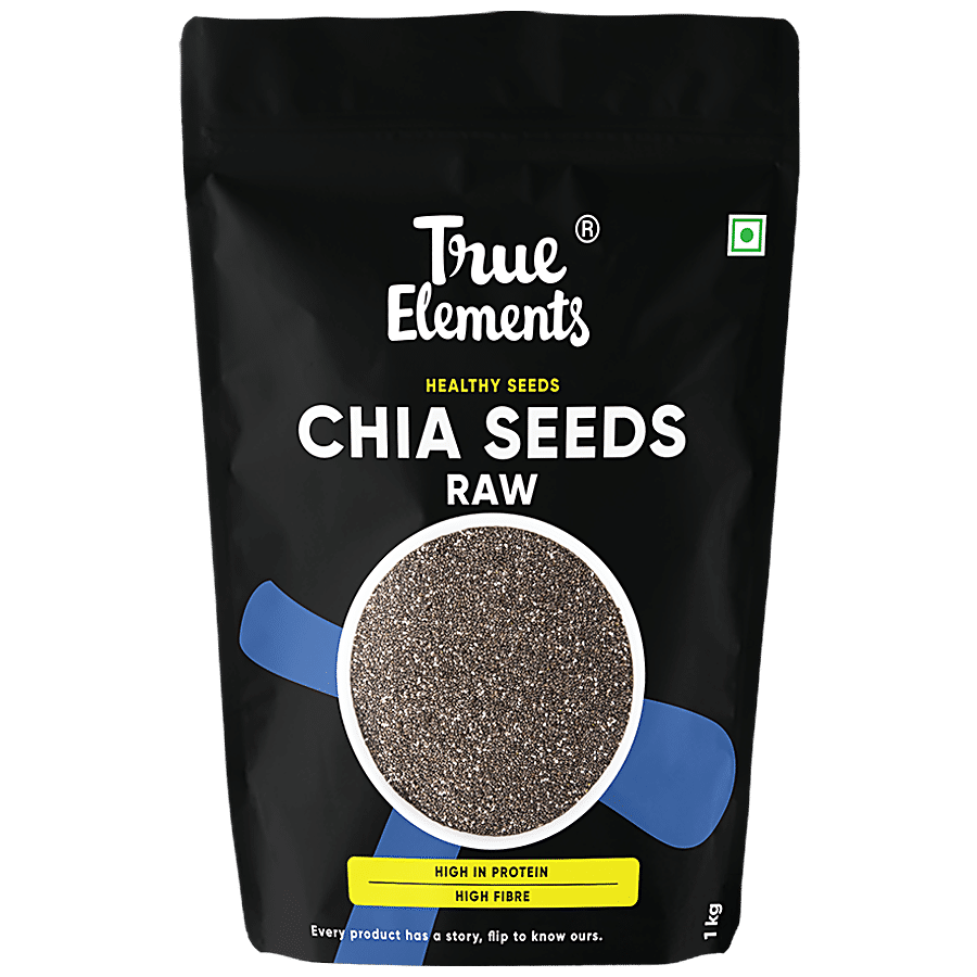 True Elements Raw Chia Seeds - May Help In Weight Loss