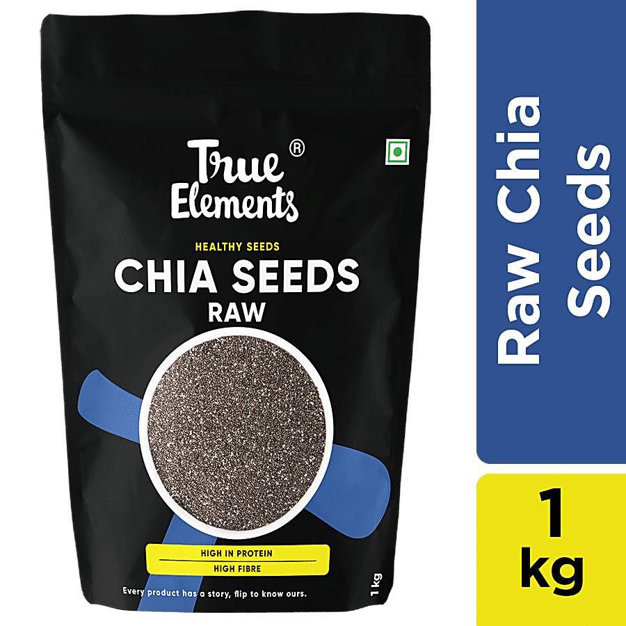 True Elements Raw Chia Seeds - May Help In Weight Loss