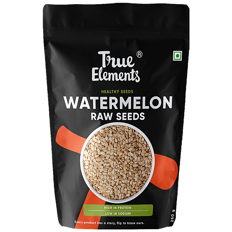 True Elements Raw Watermelon/Magaj Seeds - Protein-Rich