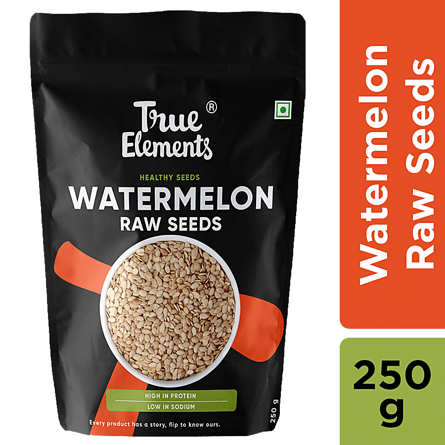 True Elements Raw Watermelon/Magaj Seeds - Protein-Rich