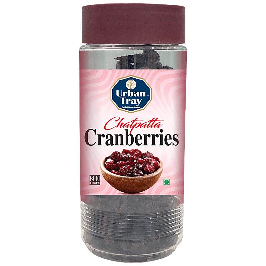 URBANTRAY Chatpata Cranberries - High In Antioxidants