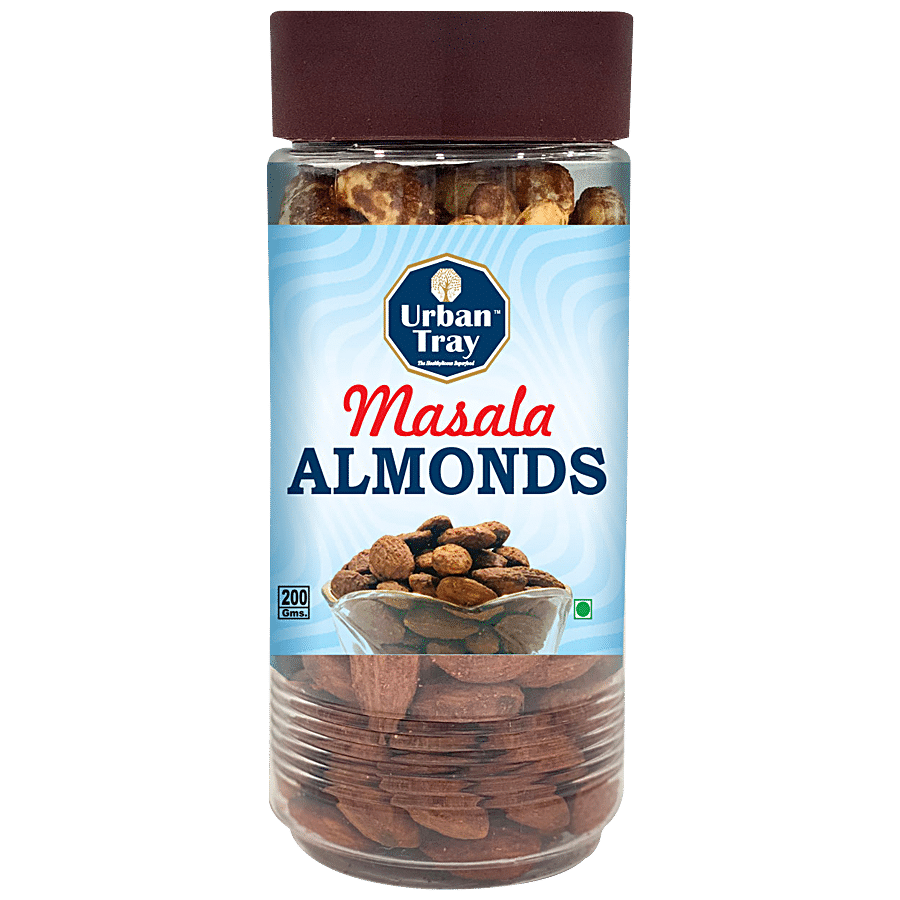 URBANTRAY Masala Almonds - Spiced & Salted