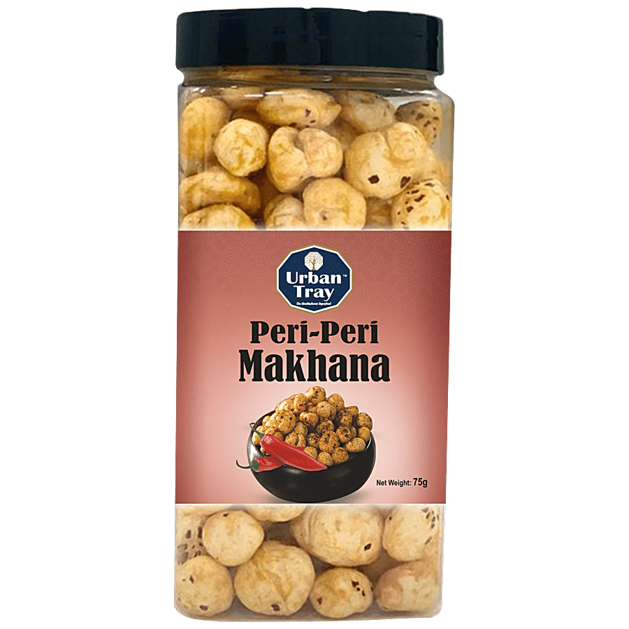 URBANTRAY Peri Peri Makhana - Nutrient Rich