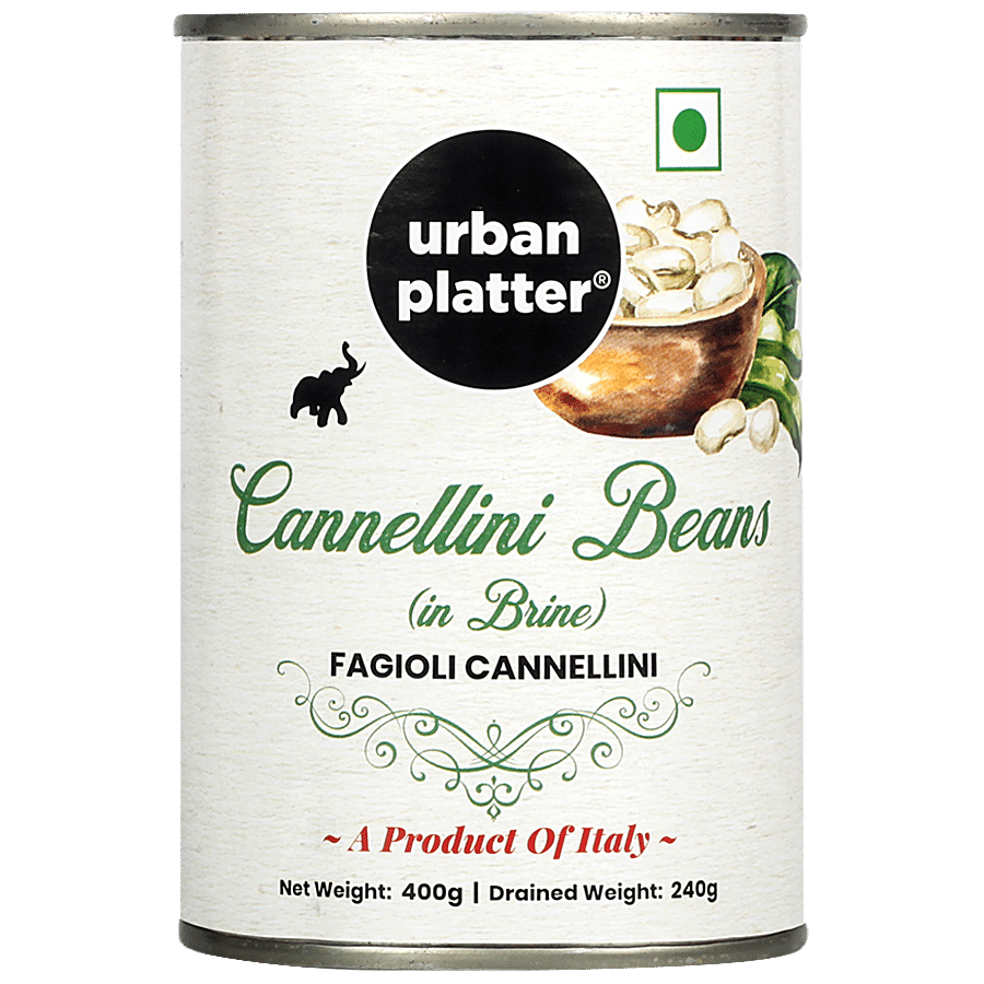 Urban Platter Fagioli Cannellini/White Kidney Beans - Rich In Fibre