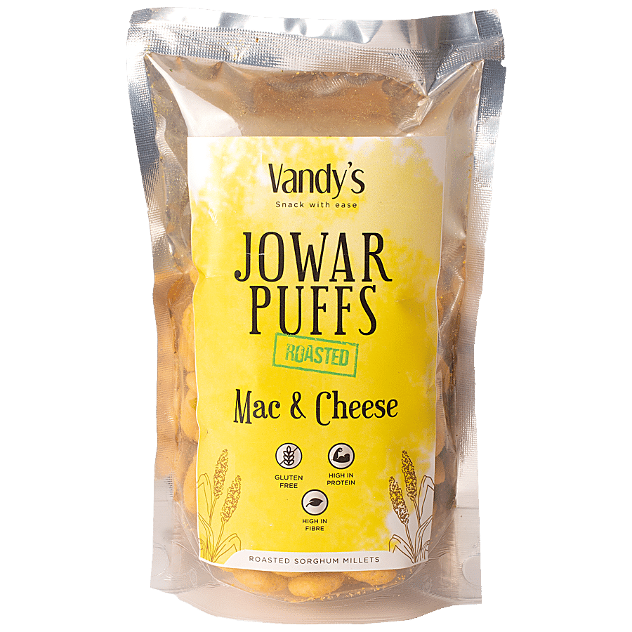 Vandys Jowar Puffs - Mac N Cheese