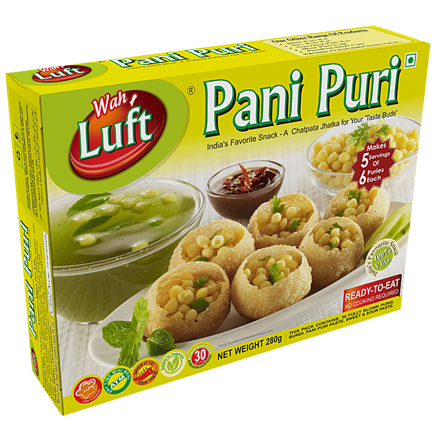 Wah Luft Instant & Delicious Pani Puri Kit