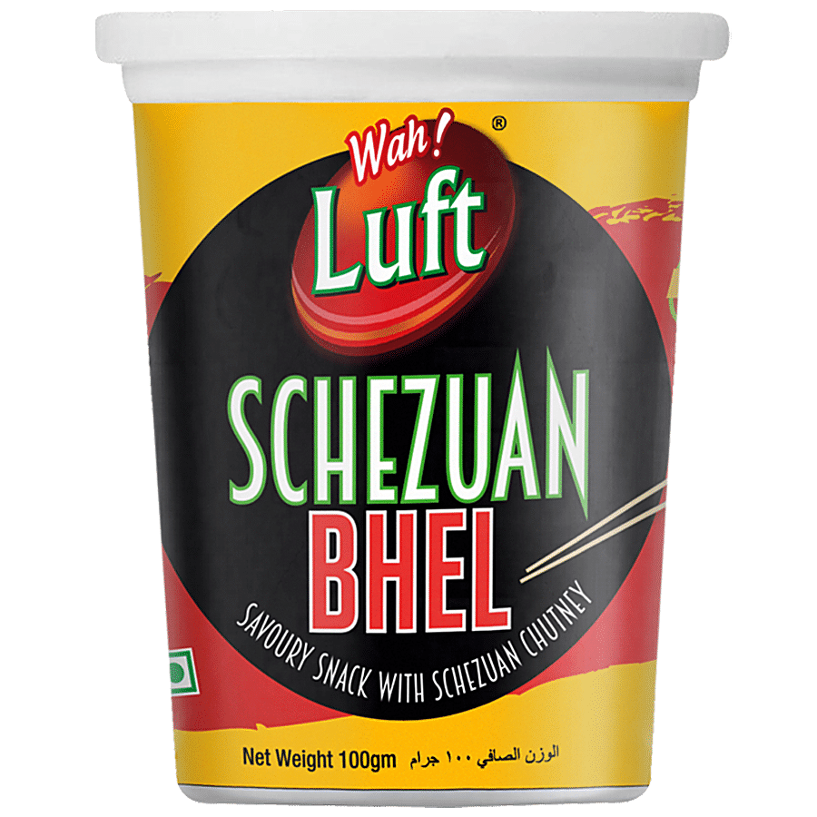 Wah Luft Instant & Delicious Schezuan Bhel Puri