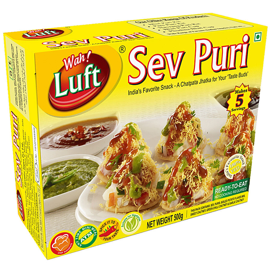 Wah Luft Instant &Delicious Sev Puri Kit