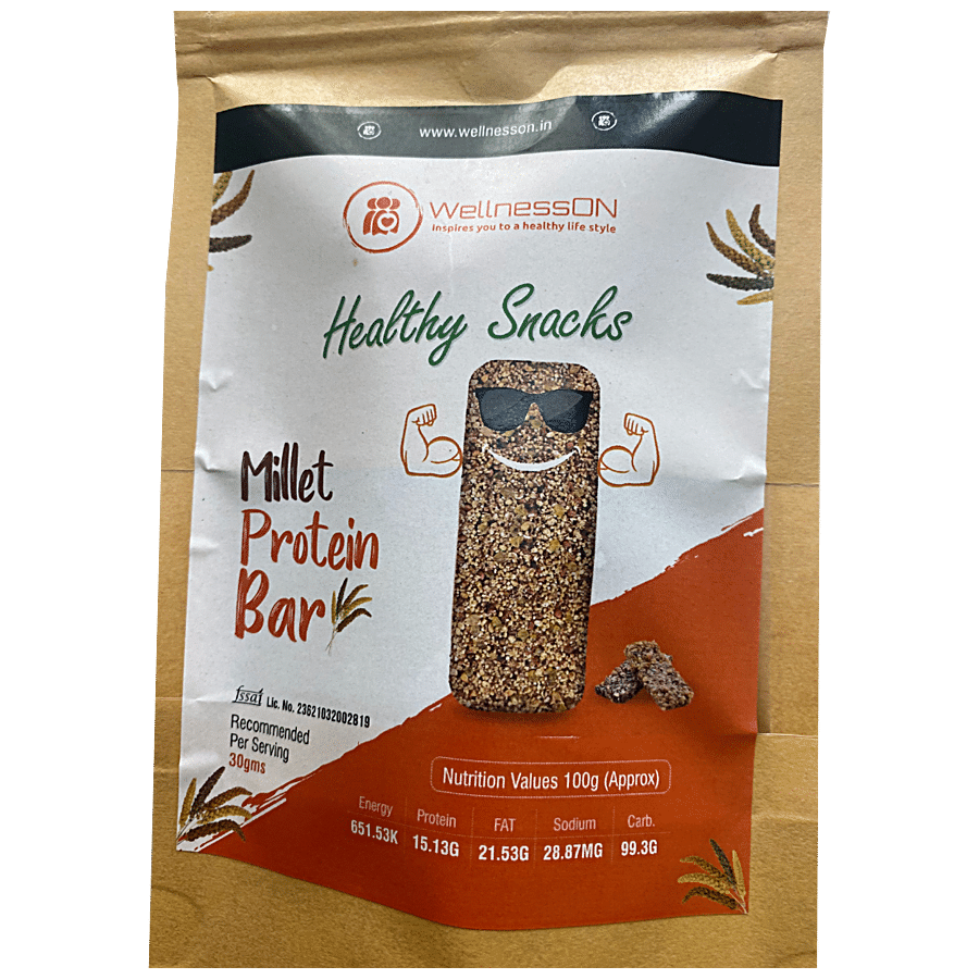 WellnessON Millet Protein Bar