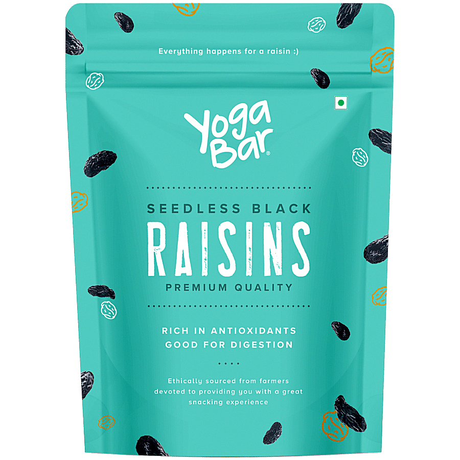 Yoga Bar Seedless Black Raisins