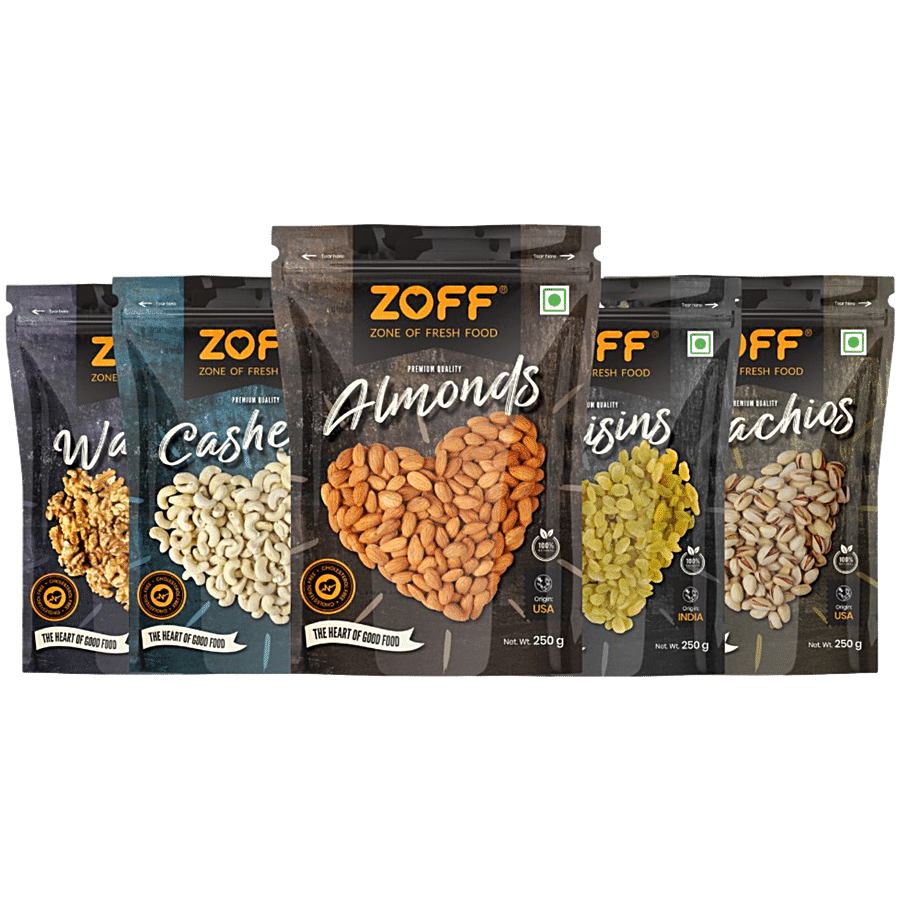 Zoff Dry Fruit Combo - Walnuts