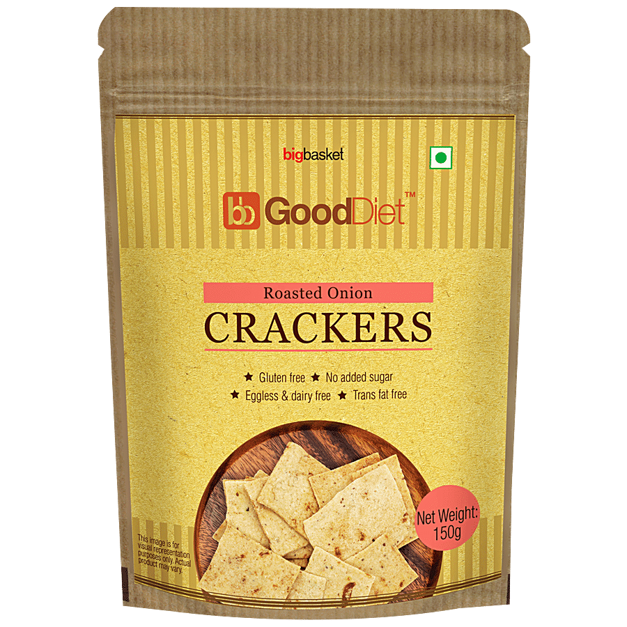 bb Gooddiet Crackers - Roasted Onion