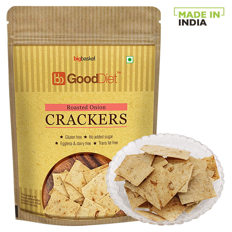 bb Gooddiet Crackers - Roasted Onion