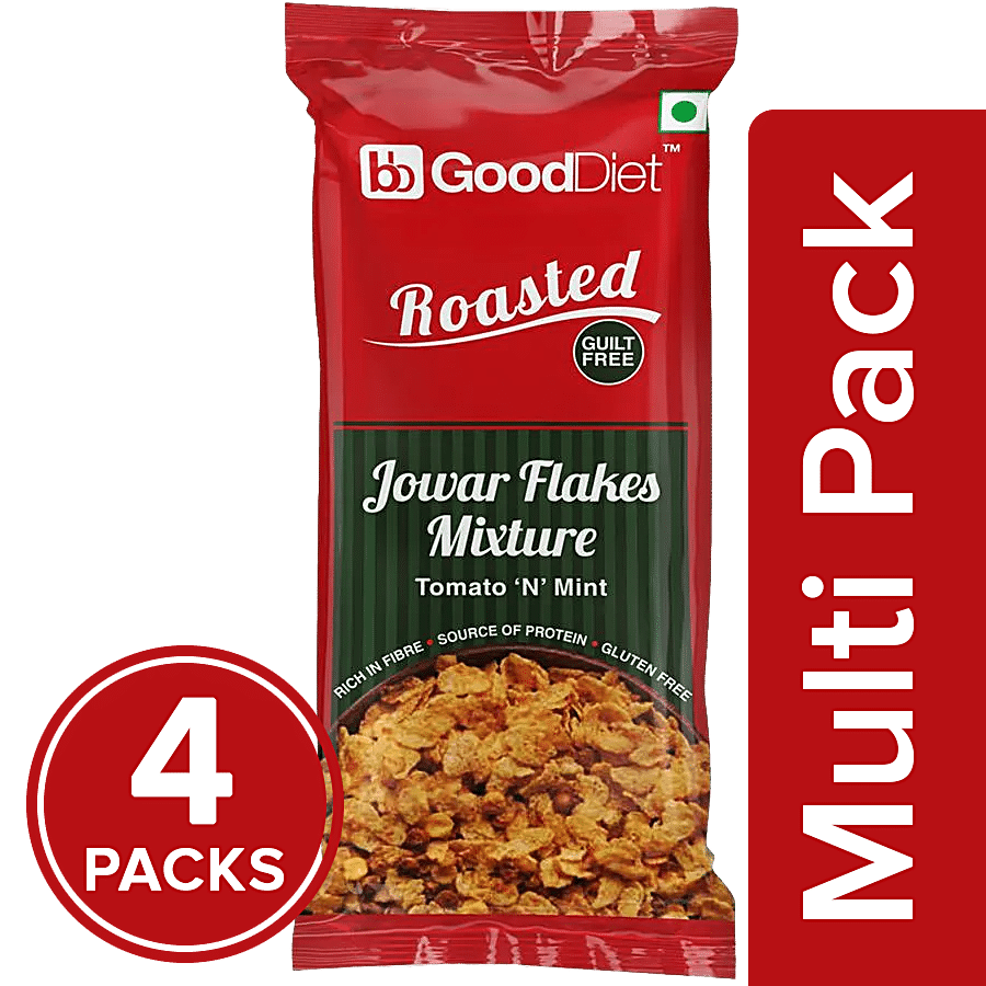 bb Gooddiet Roasted Jowar - Flakes