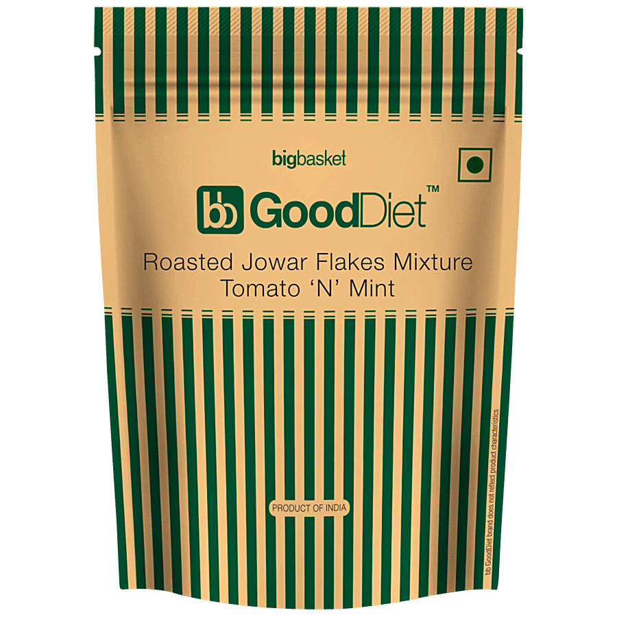 bb Gooddiet Roasted Jowar Flakes Mixture - Tomato 'N' Mint