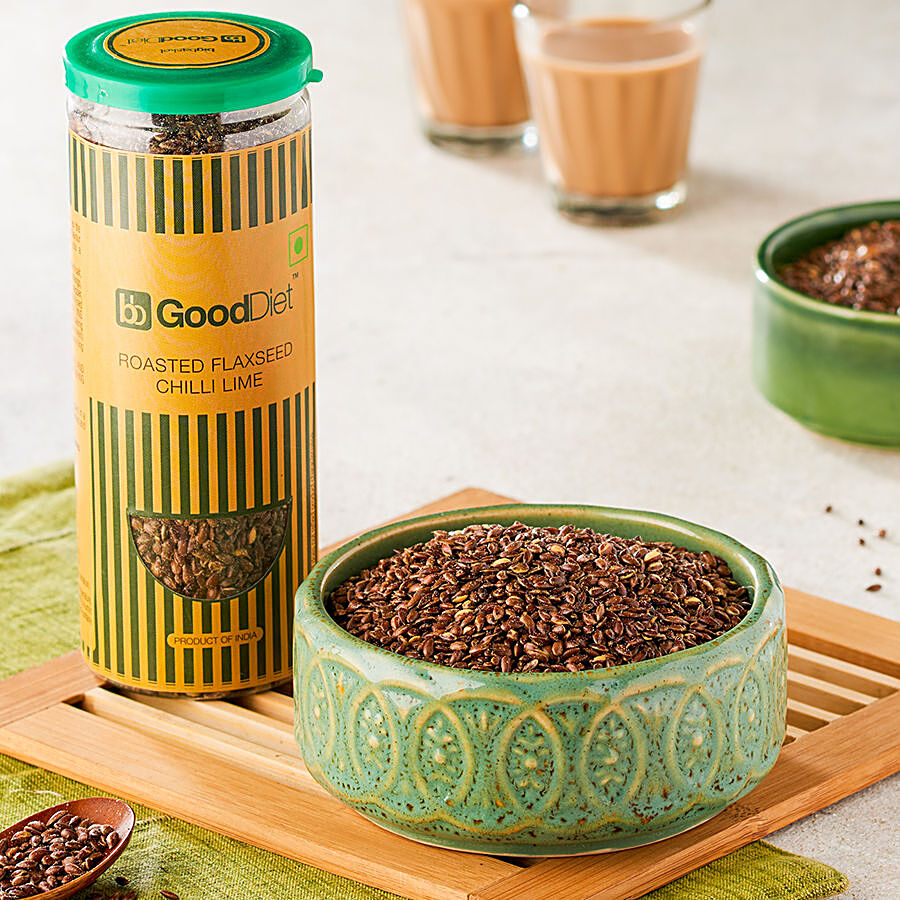 bb Gooddiet Roasted Namkeen - Flaxseed