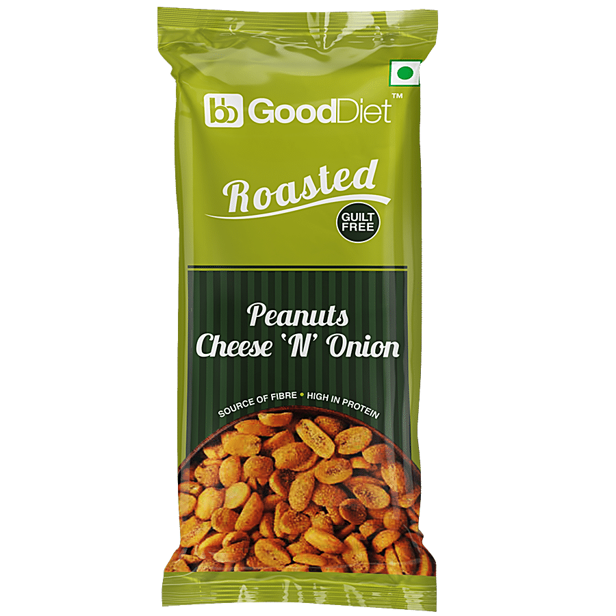 bb Gooddiet Roasted Peanuts - Cheese & Onion