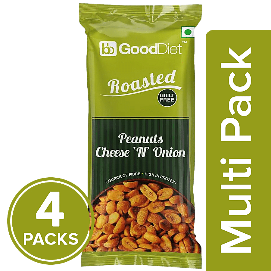 bb Gooddiet Roasted Peanuts - Cheese & Onion