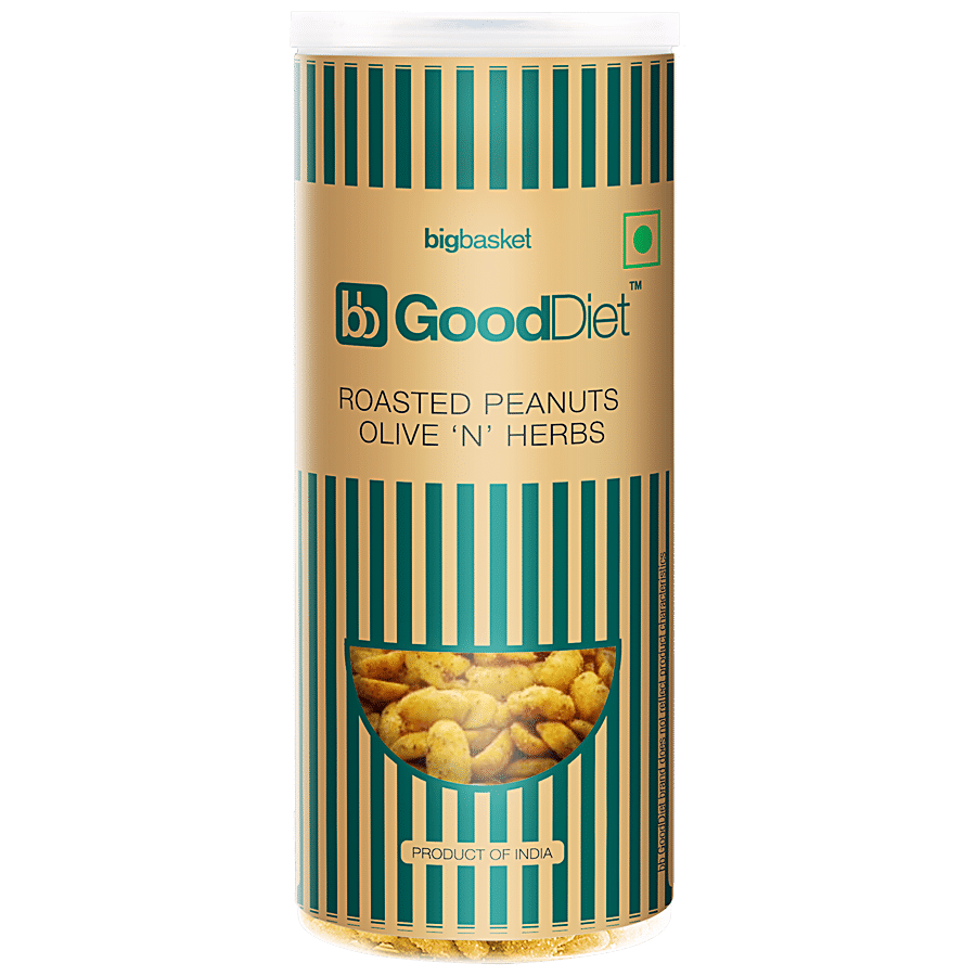 bb Gooddiet Roasted Peanuts - Olive 'N' Herbs