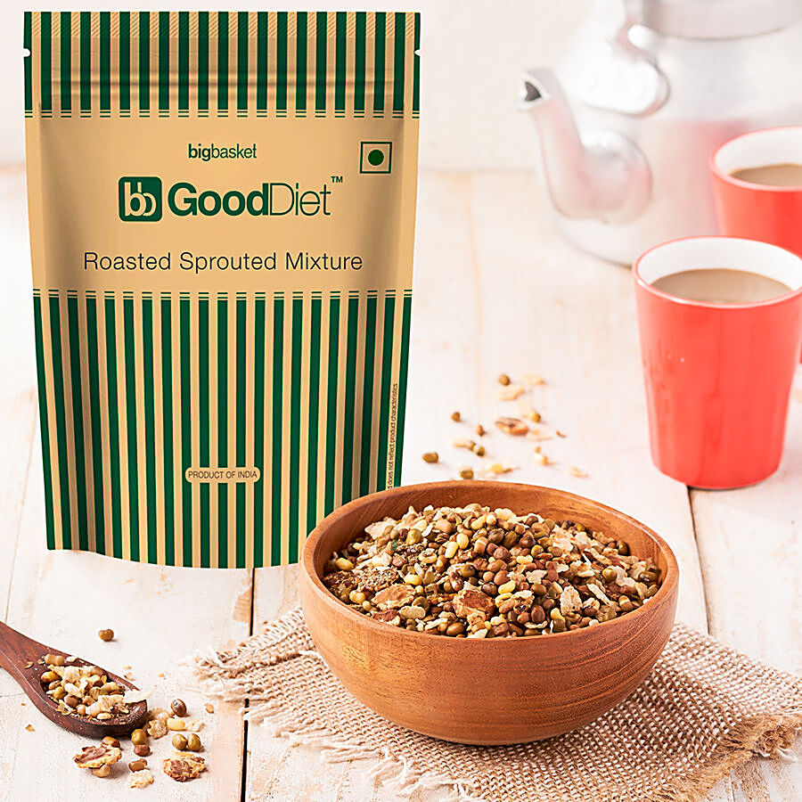 bb Gooddiet Roasted Sprouted Mixture - Plain