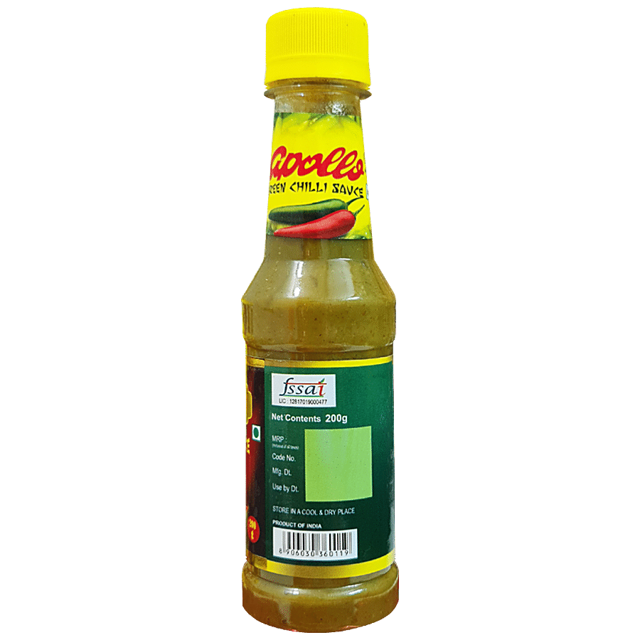 Apollo Green Chilli Sauce - Adds Flavour & Taste