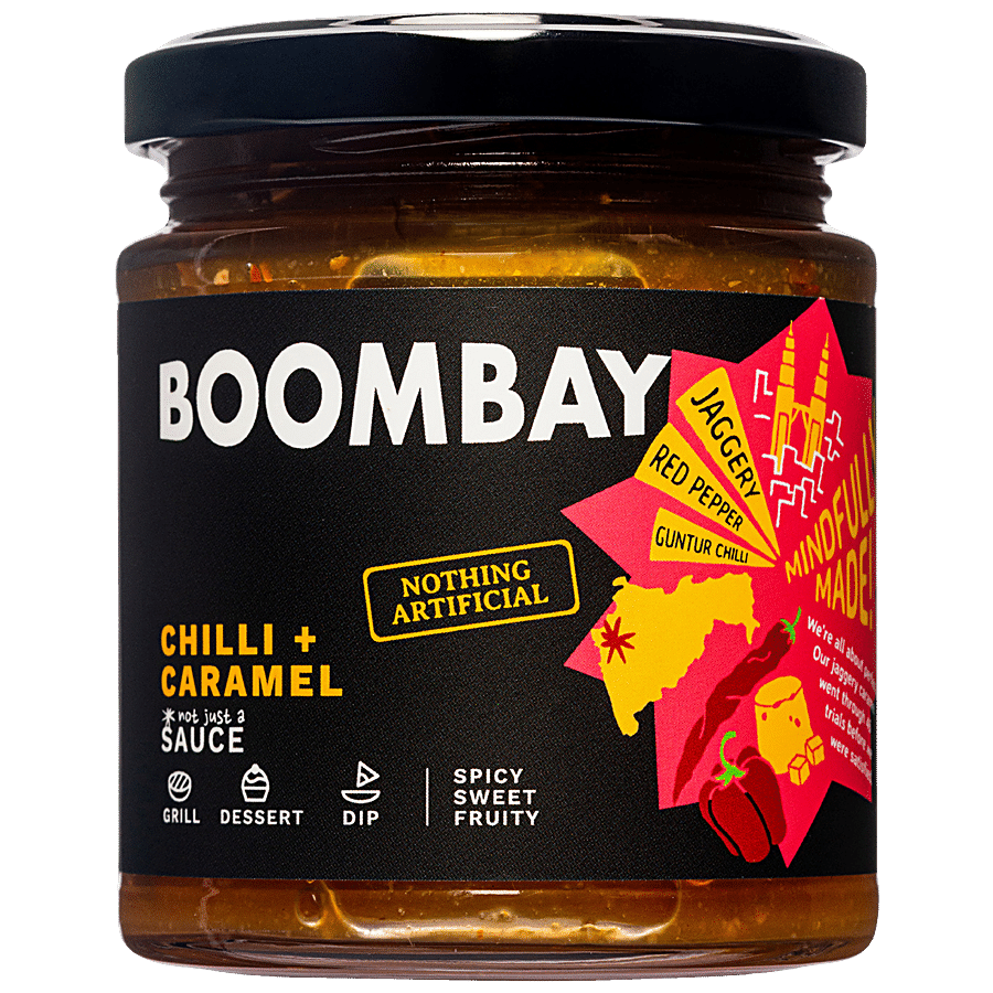 BOOMBAY Chilli + Caramel Sauce - Spicy