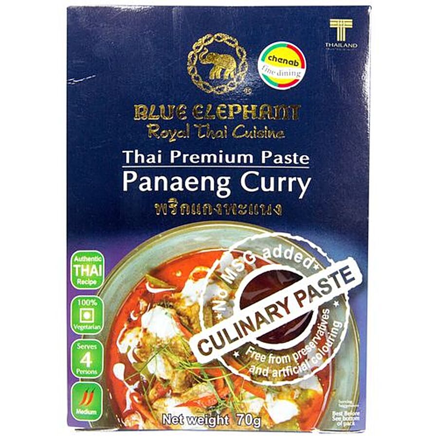 Blue Elephant Royal Thai Cuisine Premium Paste Panaeng Curry - No Preservatives