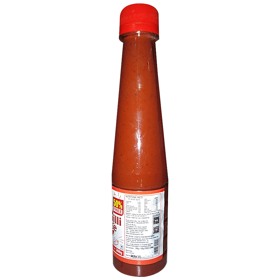 Dadaji Red Chilli Sauce - Unique Tangy & Spicy Flavour