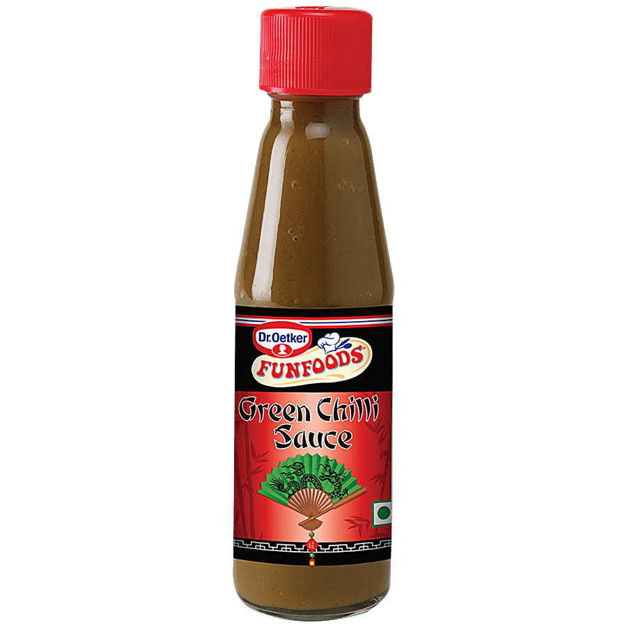 Dr. Oetker FunFoods Green Chilli Sauce