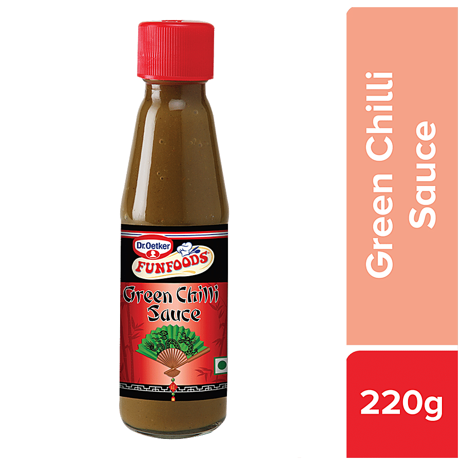 Dr. Oetker FunFoods Green Chilli Sauce