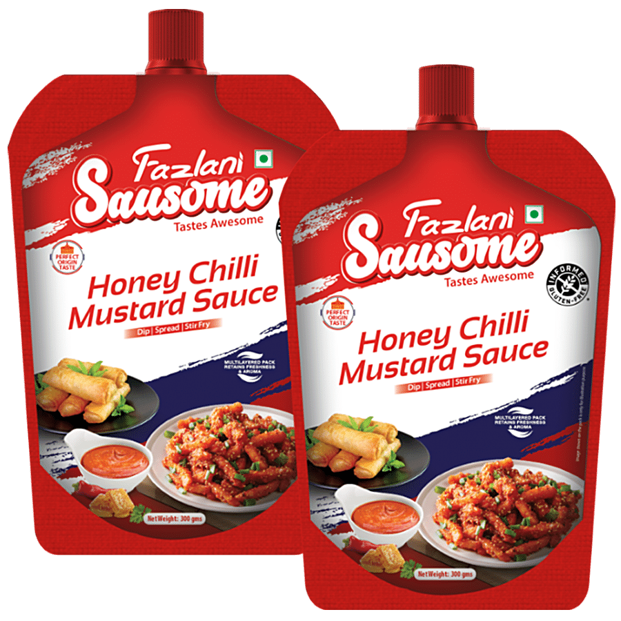 Fazlani Sausome Honey Chilli Mustard Sauce - Gluten Free