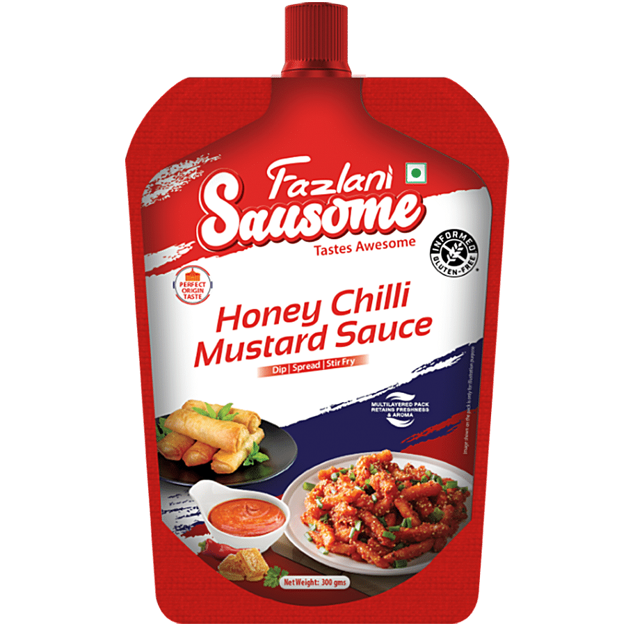 Fazlani Sausome Honey Chilli Mustard Sauce - Gluten Free