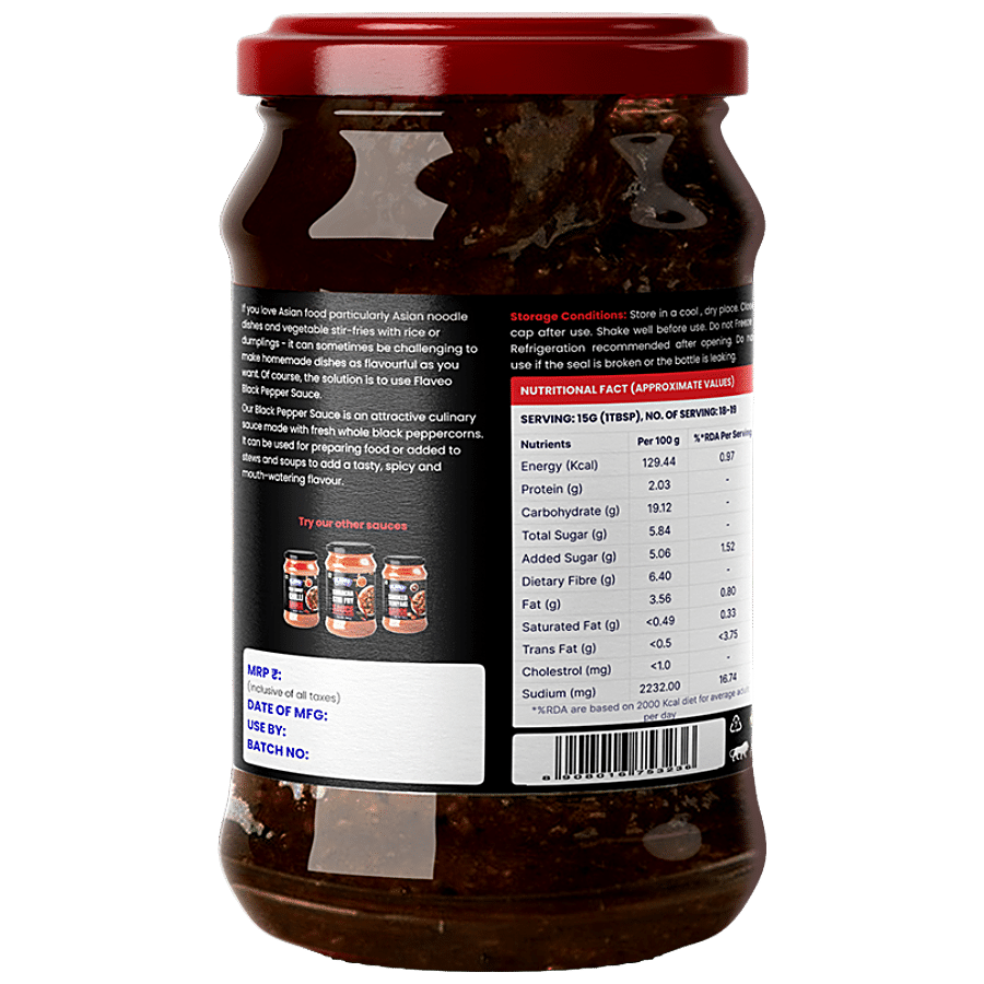 Flaveo Black Pepper Sauce