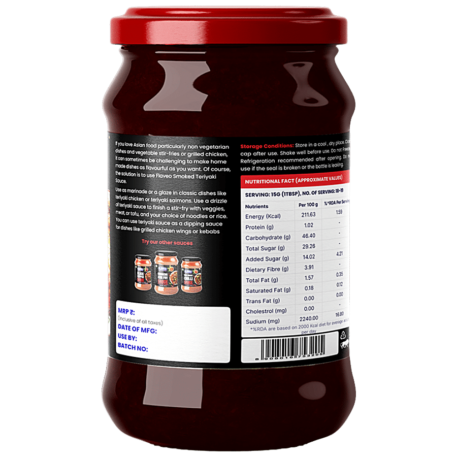 Flaveo Smoked Teriyaki Sauce