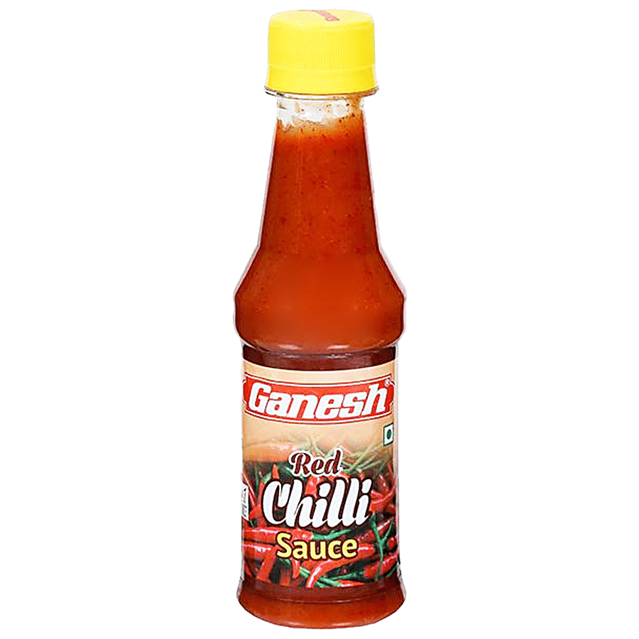 Ganesh Sharbat Red Chilli Sauce - Spicy & Hot