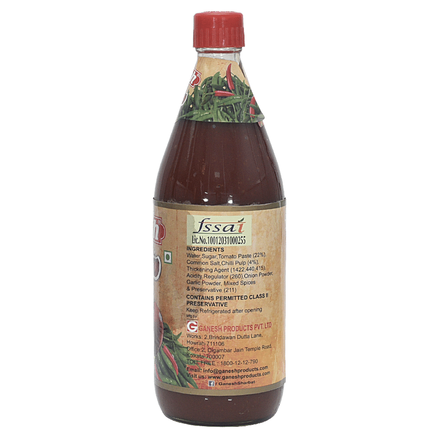 Ganesh Sharbat Sauce - Tomato Chilli