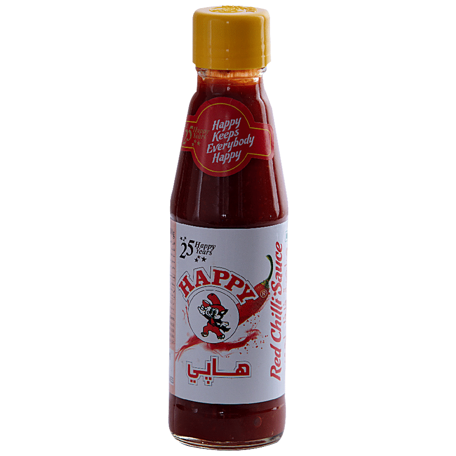 HAPPY Red Chilli Sauce - Adds Spicy & Tangy Flavour