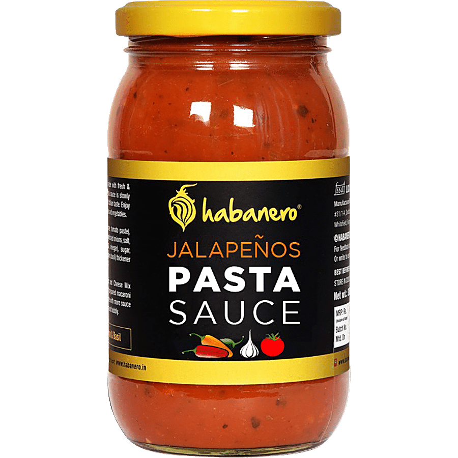 Habanero Jalapeno Pasta Sauce 385 g + Sriracha Chilli Sauce 185 g + Hot Sauce 75 ml