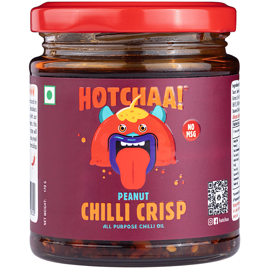 Hotchaa! Peanut Chilli Crisp All Purpose Chilli Oil