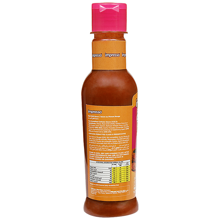 IMPRESSO Red Chilli Sauce - Vegan