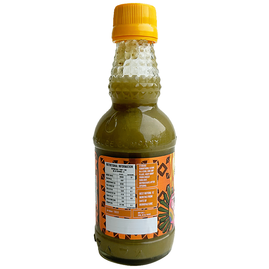 INDIAN SAUCE COMPANY Pineapple Green Chilli Sauce