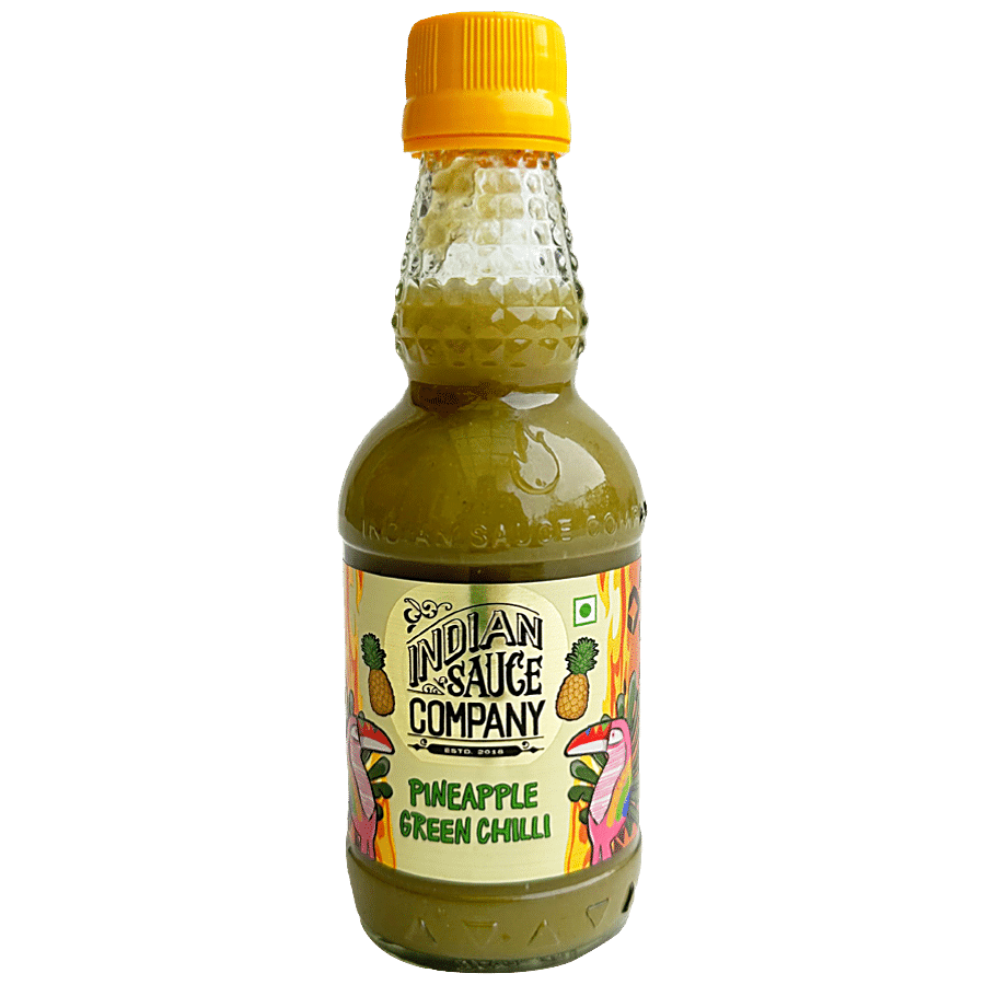 INDIAN SAUCE COMPANY Pineapple Green Chilli Sauce