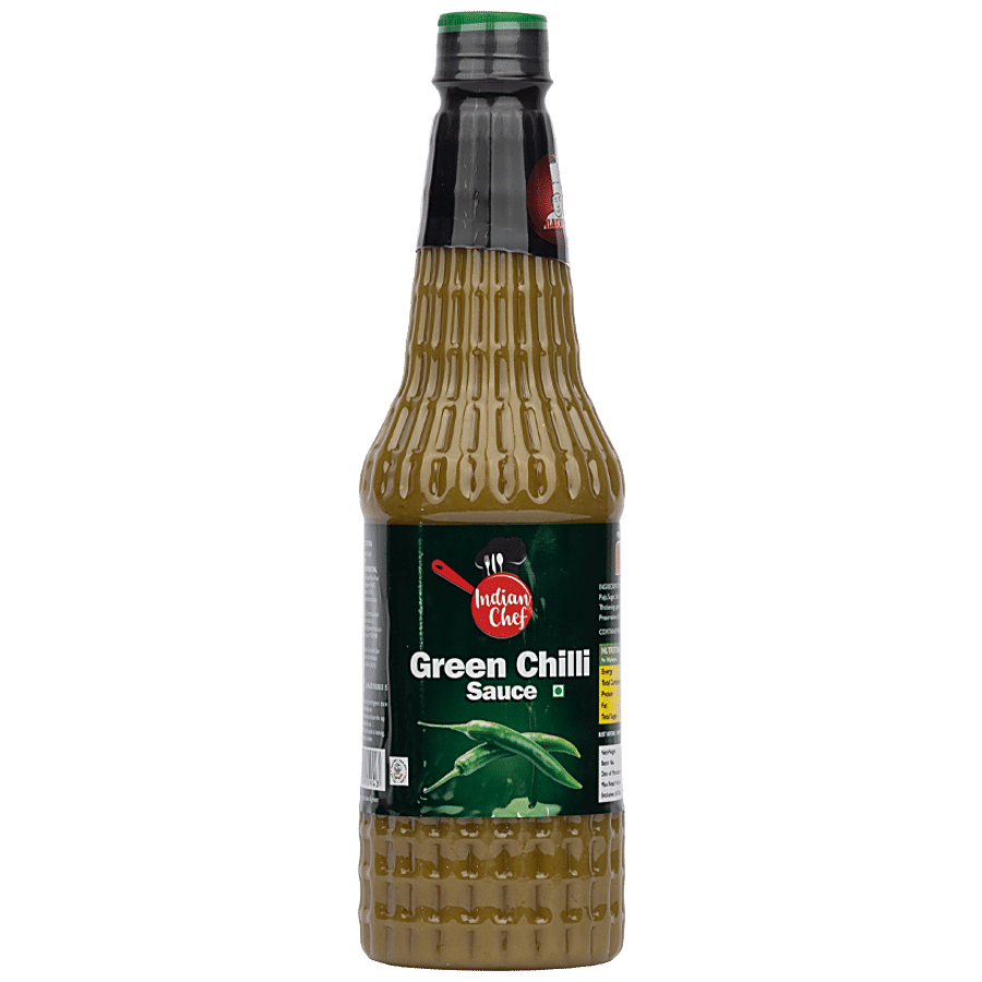 Indian Chef Green Chilli Sauce - For Sandwiches