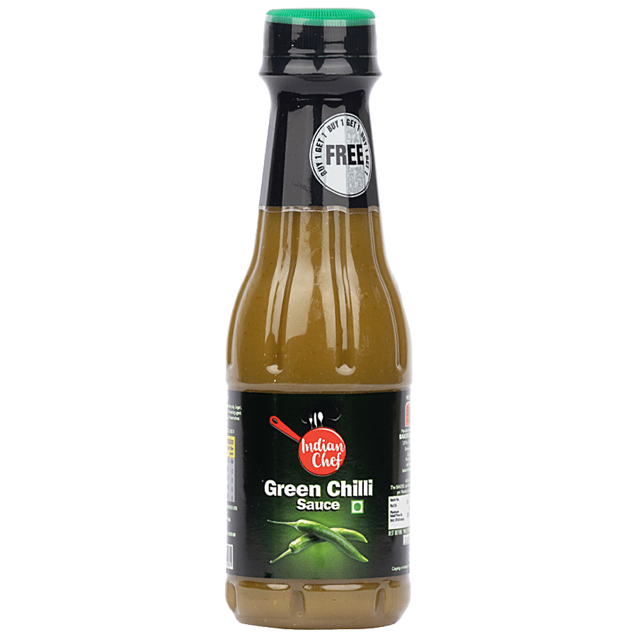 Indian Chef Green Chilli Sauce - Spicy & Flavourful