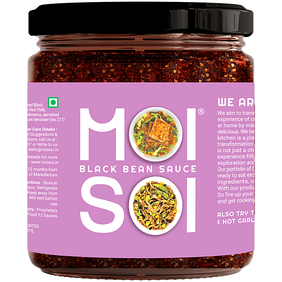 MOI SOI Black Bean Sauce - Used As Spread