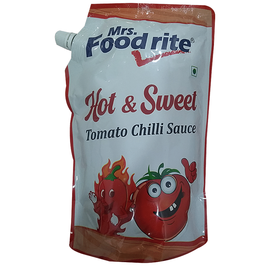 Mrs.Food Rite Hot & Sweet Tomato Chilli Sauce - Tangy Flavour